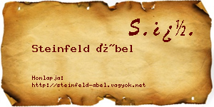Steinfeld Ábel névjegykártya